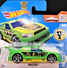 Load image into Gallery viewer, Hot Wheels 2016 Amazoom Lime Green #239 HW Games 9/10 New