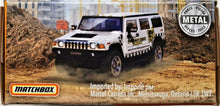 Load image into Gallery viewer, Matchbox 2019 '02 Hummer H2 SUV Concept White #40 MBX Construction 6/20 New