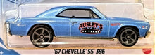 Load image into Gallery viewer, Hot Wheels 2021 '67 Chevelle SS 396 Blue #183 HW Speed Graphics 8/10 New