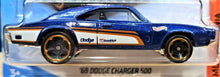 Load image into Gallery viewer, Hot Wheels 2018 '69 Dodge Charger 500 Blue #215 Muscle Mania 6/10 New
