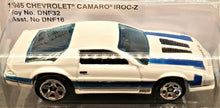 Load image into Gallery viewer, Hot Wheels 2016 1985 Chevrolet Camaro IROC-Z White HW Retro Style New