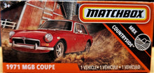 Load image into Gallery viewer, Matchbox 2020 1971 MGB GT Coupe Red #61 MBX Countryside New Sealed Box