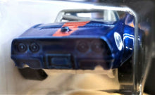 Load image into Gallery viewer, Hot Wheels 2017 '69 Corvette Racer Blue #352 HW Race Team 2/5 Long Card New