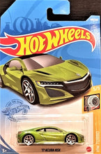 Load image into Gallery viewer, Hot Wheels 2021 '17 Acura NSX Candy Apple Green #148 HW Turbo 5/5 New Long Card