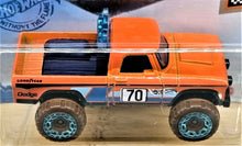 Load image into Gallery viewer, Hot Wheels 2021 '70 Dodge Power Wagon Orange #3 Baja Blazers 2/10 New Long Card