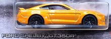 Load image into Gallery viewer, Hot Wheels 2021 Ford Shelby GT350R Pearl Orange Hot Wheels Factory 500 H.P 2/10