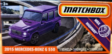 Load image into Gallery viewer, Matchbox 2020 ´15 Mercedes-Benz G 550 Purple #49 MBX Highway New Sealed Box
