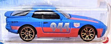 Load image into Gallery viewer, Hot Wheels 2021 '89 Porsche 944 Turbo Satin Blue #45 HW Turbo 2/5 New Long Card