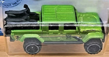 Load image into Gallery viewer, Hot Wheels 2021 '20 Jeep Gladiator Green #117 HW Getaways 5/5 New Long Card