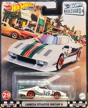 Load image into Gallery viewer, Hot Wheels 2021 Lancia Stratos Group 5 White Hot Wheels Boulevard #29 New