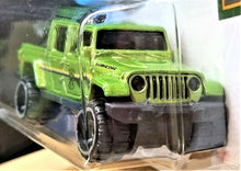 Load image into Gallery viewer, Hot Wheels 2021 '20 Jeep Gladiator Green #117 HW Getaways 5/5 New Long Card