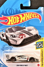 Load image into Gallery viewer, Hot Wheels 2021 2016 Ford GT Race Silver #67 HW Speed Graphics 1/10 New