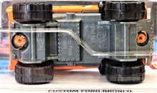 Load image into Gallery viewer, Hot Wheels 2021 Custom Ford Bronco Orange #163 Then & Now 6/10 New Long Card