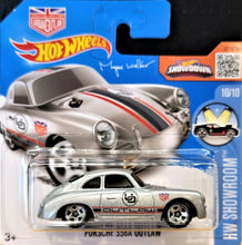 Load image into Gallery viewer, Hot Wheels 2016 Porsche 356A Outlaw Silver #120 HW Showroom 10/10 New