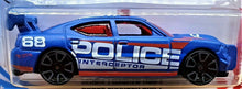 Load image into Gallery viewer, Hot Wheels 2020 Dodge Charger Drift Car Blue #217 HW Rescue 5/10 New Long Card