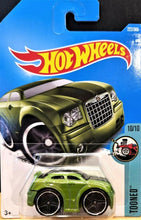 Load image into Gallery viewer, Hot Wheels 2017 Chrysler 300C Olive Green #222 Tooned 10/10 New Long Card