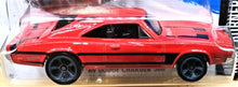 Load image into Gallery viewer, HOT WHEELS 2016 '69 DODGE CHARGER 500 RED #84 NIGHTBURNERZ 4/10 NEW