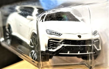 Load image into Gallery viewer, Hot Wheels 2021 '17 Lamborghini Urus White #64 Factory Fresh 4/10 New Long Card