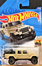 Load image into Gallery viewer, Hot Wheels 2020 '20 Jeep Gladiator Matte Tan #157 Baja Blazers 4/10 New