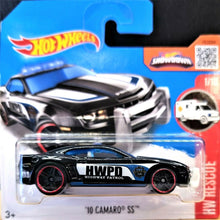 Load image into Gallery viewer, Hot Wheels 2016 '10 Camaro SS Black #211 HW Rescue 1/10 Highway Patrol Car New