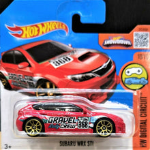 Load image into Gallery viewer, Hot Wheels 2016 Subaru WRX STI Red #30 HW Digital Circuit 10/10 New