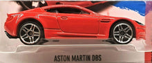 Load image into Gallery viewer, Hot Wheels 2016 Aston Martin DBS Red #106 THEN and NOW 6/10 New