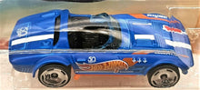 Load image into Gallery viewer, Hot Wheels 2018 Corvette Grand Sport Roadster Blue #259 HW 50 Race Team 3/10 New