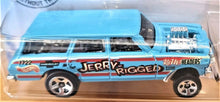 Load image into Gallery viewer, Hot Wheels 2019 '64 Nova Wagon Gasser Sky Blue #198 HW Race Day 4/10 New