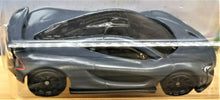 Load image into Gallery viewer, Hot Wheels 2020 McLaren P1 Dark Grey #149 HW Exotics 9/10 New Long Card