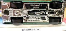 Load image into Gallery viewer, Hot Wheels 2018 '63 Chevy II Green #110 HW Flames 9/10 New