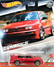 Load image into Gallery viewer, Hot Wheels 2020 Volkswagen Jetta MK3 Red Modern Classics 4/5 Car Culture New