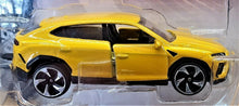 Load image into Gallery viewer, Majorette 2019 Lamborghini Urus Yellow #219 Premium Cars New Long Card