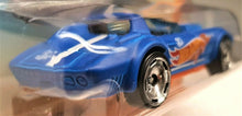 Load image into Gallery viewer, Hot Wheels 2018 Corvette Grand Sport Roadster Blue #259 HW 50 Race Team 3/10 New