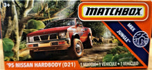 Load image into Gallery viewer, Matchbox 2020 '95 Nissan Hardbody Red #62 MBX Jungle New Sealed Box