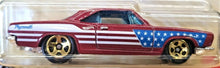 Load image into Gallery viewer, Hot Wheels 2020 '68 Plymouth Barracuda Super Stock Hemi Red Stars & Stripes 9/10