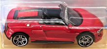 Load image into Gallery viewer, Hot Wheels 2020 2019 Audi R8 Spyder Red #175 Factory Fresh 1/10 New Long Card