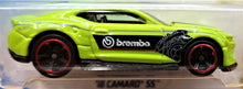 Load image into Gallery viewer, Hot Wheels 2019 '18 Camaro SS Lime Green #26 HW Speed Graphics 3/10 New