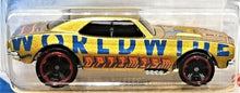 Load image into Gallery viewer, Hot Wheels 2021 '67 Camaro Gold #110 HW Dream Garage 4/5 New Long Card