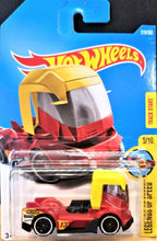 Load image into Gallery viewer, Hot Wheels 2017 Rig Heat Pearl Red #5/10 Legends Of Speed New Long Card