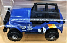 Load image into Gallery viewer, Matchbox 2018 '60 Jeep 4x4 Blue #109 MBX Off-Road 16/20 New Long Card