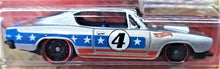 Load image into Gallery viewer, Hot Wheels 2020 '68 Hemi Barracuda Silver Stars & Stripes 4/10 New Long Card