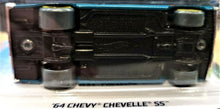 Load image into Gallery viewer, Hot Wheels 2019 '64 Chevy Chevelle SS Teal Green #62 Speed Blur 10/10 New