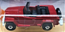 Load image into Gallery viewer, Matchbox 2020 1948 Willys Jeepster Red #38 MBX City New Long Card