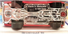 Load image into Gallery viewer, Hot Wheels 2020 '70 Chevelle SS Red #236 HW Screen Time 6/10 New Long Card