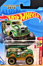 Load image into Gallery viewer, Hot Wheels 2018 Monster Dairy Delivery Green #76 Holiday Racers 3/6 New