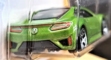 Load image into Gallery viewer, Hot Wheels 2021 '17 Acura NSX Candy Apple Green #148 HW Turbo 5/5 New Long Card