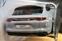Load image into Gallery viewer, Hot Wheels 2019 Porsche Panamera Turbo S E-Hybrid Sport Turismo Grey Green Speed