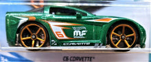 Load image into Gallery viewer, Hot Wheels 2018 C6 Corvette Green #174 Tooned 3/5 New