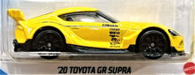 Load image into Gallery viewer, Hot Wheels 2021 '20 Toyota GR Supra Yellow #178 HW Speed Graphics 5/10 New