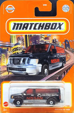 Load image into Gallery viewer, Matchbox 2021 Nissan NV Van Black MBX Metro #66/100 New Long Card